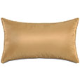 Freda Taffeta Decorative Pillow in Gold