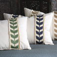 Akela Leaf Decorative Pillow In Green