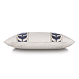 Akela Leaf Decorative Pillow In Blue