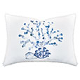 SAFIRA CORAL DECORATIVE PILLOW