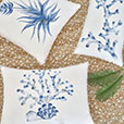SAFIRA CORAL DECORATIVE PILLOW