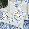 SAFIRA CORAL BRANCH DECORATIVE PILLOW