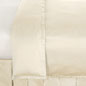 Serico Ivory With Lena Pleat Duvet