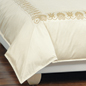 Anthemion Ivory/Gold Duvet Cover