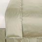 Serico Sage With Lena Pleat Duvet