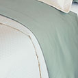 Deluca Sateen Duvet Cover in Sea