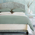 Deluca Sateen Duvet Cover in Sea