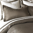 Lunetta Truffle Duvet Cover
