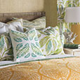 Adelle Percale Duvet Cover In Saffron