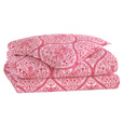 Adelle Percale Duvet Cover In Sorbet