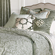 Lourde Celadon Duvet Cover