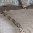 Dunaway Umber Duvet Cover