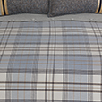 Magnus Steel Duvet Cover