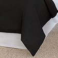 Resort Black Duvet Cover