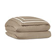 Resort Bisque Fret Duvet Cover