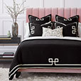 RESORT BLACK FRET DUVET COVER