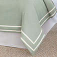 Resort Mint Fret Duvet Cover