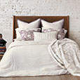 Shiloh Linen Duvet Cover in Shell