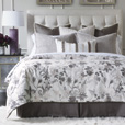 Naomi Embroidered Flower Duvet Cover