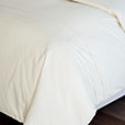 Vail Percale Duvet Cover In Ivory