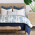 High Tide Shibori Duvet Cover