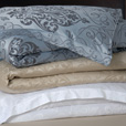 Ornato White Duvet Cover