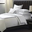 Tessa Satin Stitch Duvet Cover