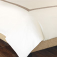 Cornice Ivory/Biscotti Duvet