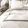 Cornice Ivory/Biscotti Duvet