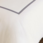 Enzo Ivory/Black Duvet Cover