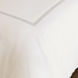 Enzo Ivory/Dove Duvet Cover