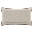 EMMELINE MITERED GIMP DECORATIVE PILLOW