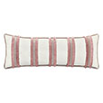 EMMELINE PINK FRINGE DECORATIVE PILLOW