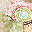Suzani Splash Tambourine