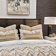 SPERRIN HOUNDSTOOTH DUTCH EURO SHAM