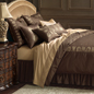 Anthemion Brown/Gold Euro Sham