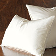 Freda Taffeta Euro Sham in Ivory