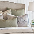 Freda Taffeta Euro Sham in Cornflower