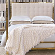 Lusso Sateen Euro Sham in White