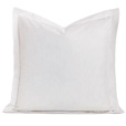 Emilio Jacquard Stripe Euro Sham in White