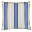 Maritime Stripe Euro Sham In Blue