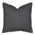 Shiloh Linen Euro Sham in Charcoal