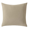 Tegan Matelasse Euro Sham In Sand
