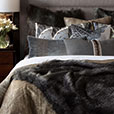 Indochine Faux Fur Euro Sham