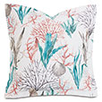 Junonia Coral Reef Euro Sham