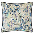 Tabitha Watercolor Paisley Euro Sham