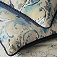 Tabitha Watercolor Paisley Euro Sham