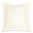 Fresco Sateen Euro Sham in Ivory