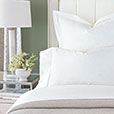 Fresco Sateen Euro Sham in White