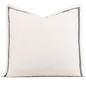 Enzo Ivory/Black Euro Sham